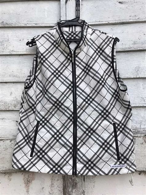 burberry women's golf vest|real real burberry golf.